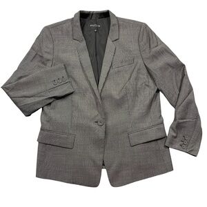 Lafayette 14 Blazer Jacket Wool Blend Lined Button‎ Closure Long Sleeve